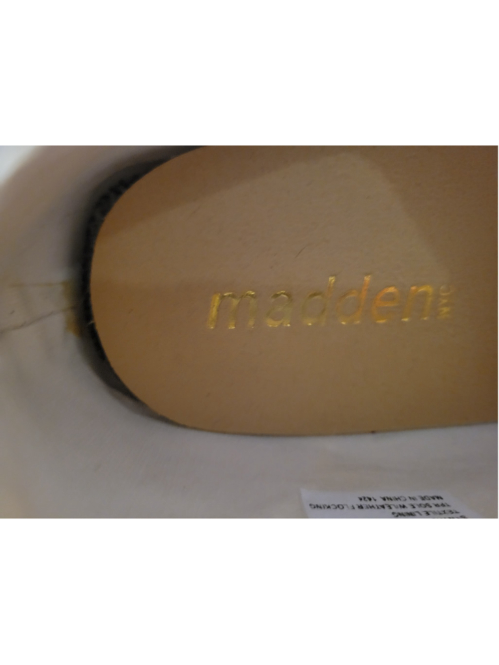 Women's Madden NYC White Espadrille Sneakers Size 11 - Picture 4 of 6